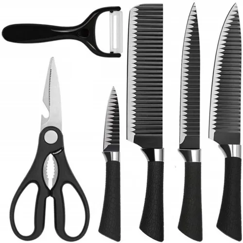 Image of Iktu 6 Pc Steel Knife Set