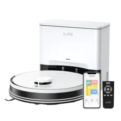 ILIFE A30 Pro Robotic Vacuum Cleaner with Self-Empty Station