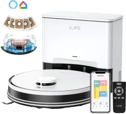 ILIFE A30 Pro Self-emptying Robot Vacuum with LiDAR Navigation @5000Pa
