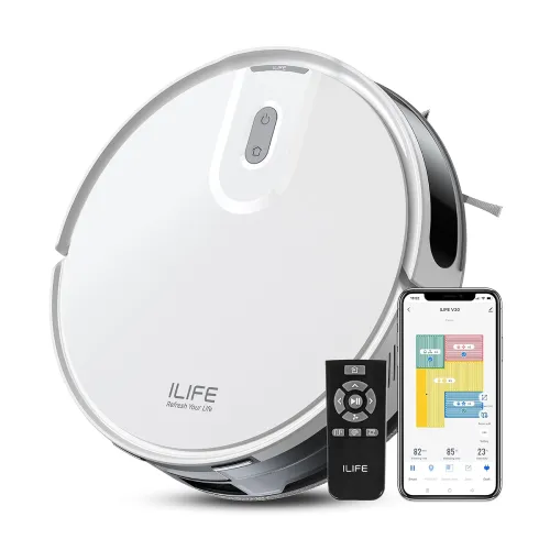 Image of ILIFE V20 Robot Vacuum Cleaner with SoF Laser Navigation 5000Pa Suction