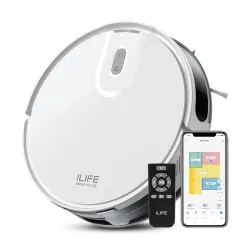 ILIFE V20 Robot Vacuum Cleaner with SoF Laser Navigation 5000Pa Suction