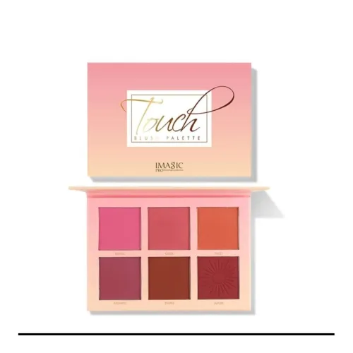 Image of IMAGIC 6 Color Touch Blush Palette