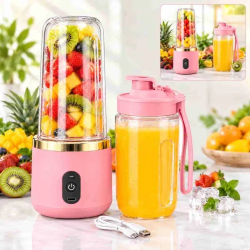 Image of IMATI 400ml Portable Juicer Blender with 2 Jars