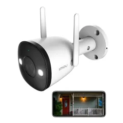 Imou 5MP High Definition Outdoor Security Bullet CCTV Camera, Color Night Vision, Human Detection, Up to 512GB SD Card, 