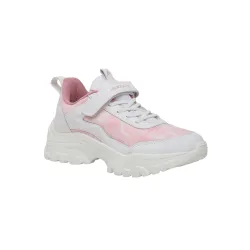 Impakto Pixel Burst Womens Casual White Stylish Sneakers Trendy & Lightweight Design
