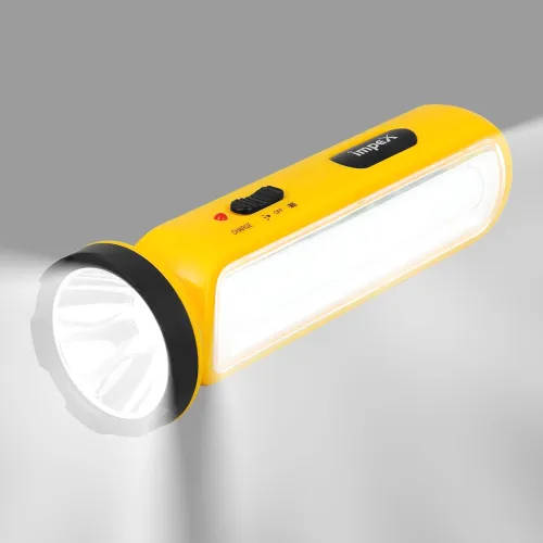 Image of Impex Rechargeable LED Flashlight & Lamp