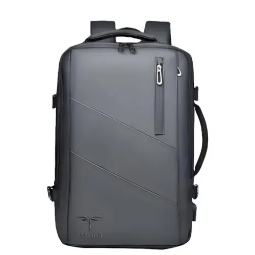 Image of Impulse 40L UrbanLuxe PU Unisex Water Resistant Travel Laptop Backpack with USB charging