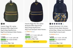 Impulse Backpacks upto 85% Discount