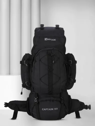 Image of IMPULSE 95 Litres Captain Waterproof Rucksack Trekking Hiking Camping Outdoor Camps Luggage Bags Tour Travel Backpack