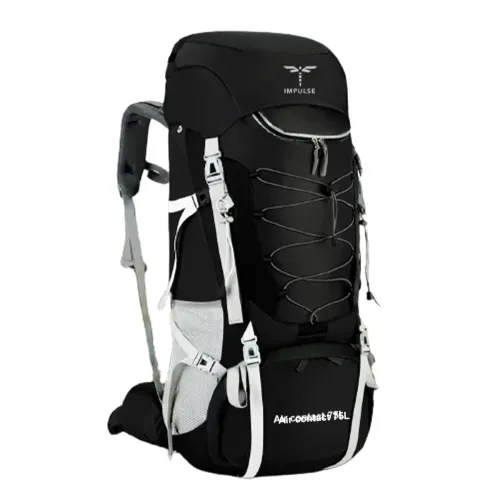 Image of Impulse Expedition rucksack bags 75 litres travel bag for men tourist bag for travel backpack for hiking trekking Bag fo