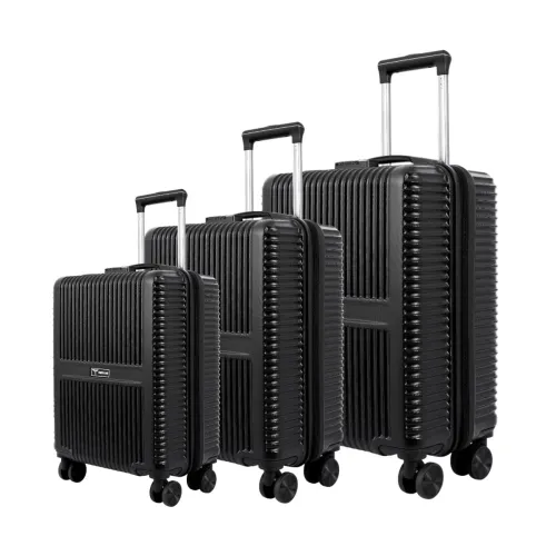 Image of Impulse Urban Polycarbonate (PC) Set of 3 (Cabin + Medium + Large) Trolley Bag for Travel Small Cabin Check in, Luggage 
