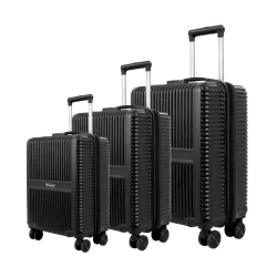 Impulse Urban Polycarbonate (PC) Set of 3 (Cabin + Medium + Large) Trolley Bag for Travel Small Cabin Check in, Luggage 