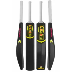 ImTheBest Plastic Bat, Hard Plastic Cricket Bat, Tennis Cricket Bat, Turf Tennis Bat Lightweight (Size 3, Fluoro Green)