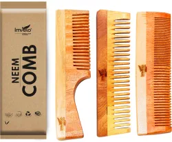 IMVELO Neem Wooden Combs