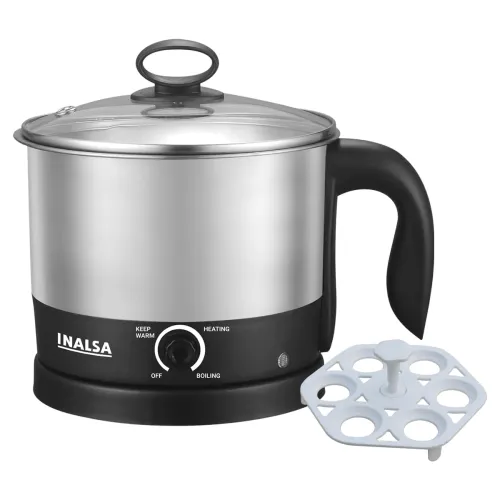 Image of INALSA 1.5L Stainless Steel Electric Kettle