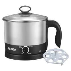 INALSA 1.5L Stainless Steel Electric Kettle