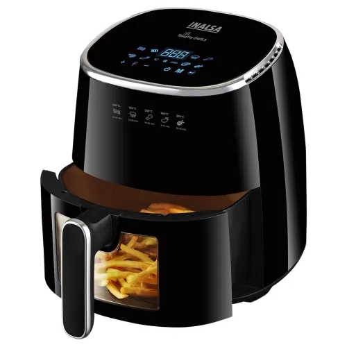 Image of INALSA 5.5L Digital Air Fryer Black 1600 W