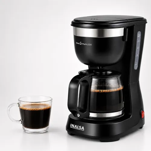 Image of Inalsa Brew Matic DX 6 Cups Coffee Maker 680ml
