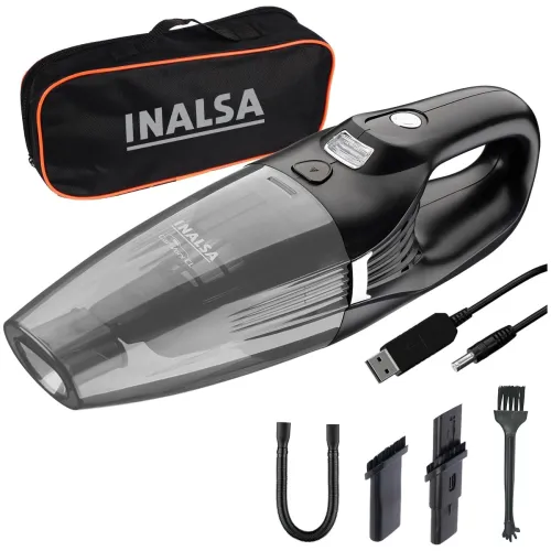 Image of INALSA Cordless Wet & Dry Vacuum Cleaner Carworx CL