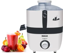 Inalsa Fruitilick CF 500 W Juicer (Fruitilick CF | White)