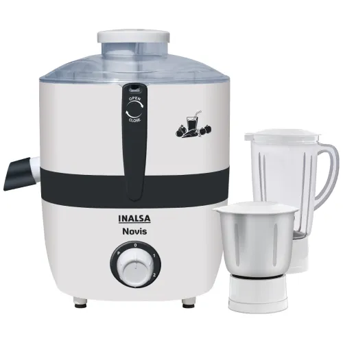 Image of Inalsa Novis 500W Juicer Mixer Grinder 2 Jars