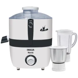 Inalsa Novis 500W Juicer Mixer Grinder 2 Jars
