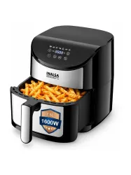 Inalsa QuickCrisp7.5,1600W High Power,200�C Temperature Control,7 Preset Menu