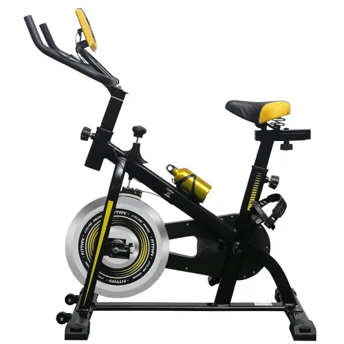 Image of INALSA Spin Bike Exercise Bike FFSB 10 with 10Kg Flywheel| Adjustable Resistance