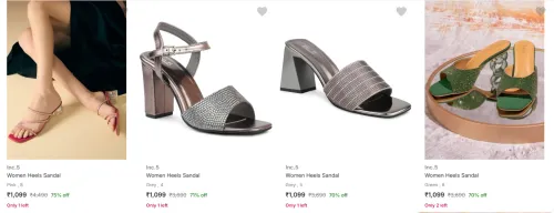 Image of Inc 5 Women's Heels at minimum 70% Discount