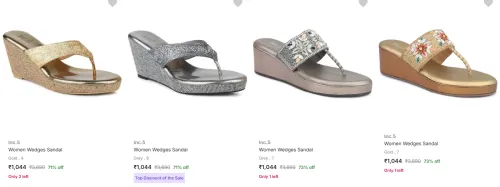 Image of Inc 5 Women's Wedges at minimum 71% Discount