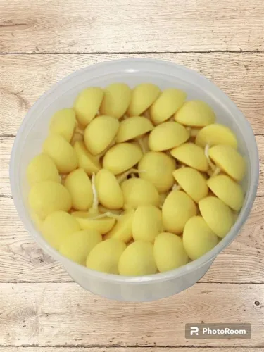 Image of IND AGARBATTI STORE IND Ghee diya Batti | Cow ghee diya 100pcs 