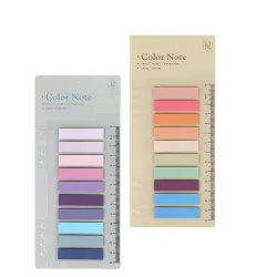 Index Tabs Sticky Notes with Ruler (400-Pack)