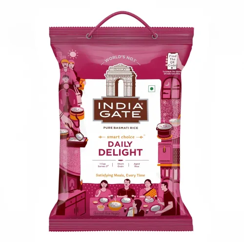 Image of India Gate Daily Delight Pure Basmati Rice 5kg 