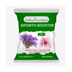 Indian Gardens - Growth booster | Leaf growth enhancer | Organic growth booster | Vegetable growth fertilizer | Tree gro