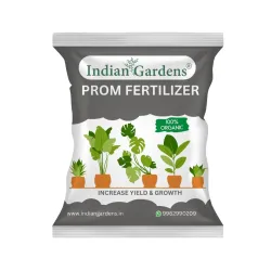 Indian Gardens - PROM Fertilizer | Phosphate Rich Organic Manure | Strong Root Growth & Flower Booster | Improves Soil Fertility - 4500 Grams