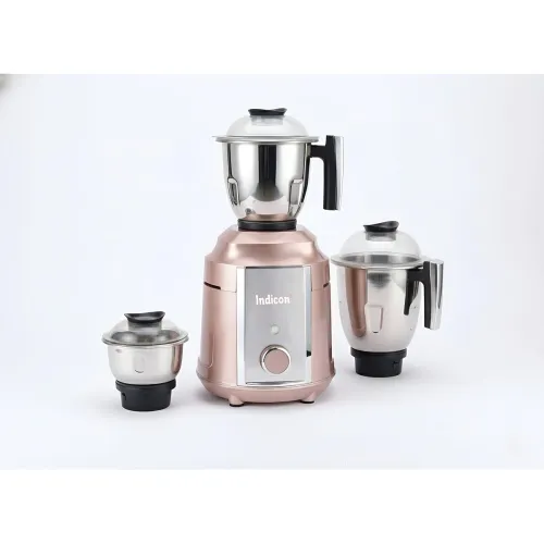 Image of Indicon Turbo 1300W Copper Motor Mixer Grinder with 3 Stainless Steel Jar 3-Speed Control, Heavy Duty for Grinding, Blen