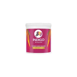 Indigo Exterior Sheen Emulsion Gold Series 4 L Signal Red