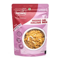INDIMIX Ready to Cook Moong Dal Halwa 200 g
