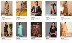Indo Era Womens Kurta Set upto 90% Discount