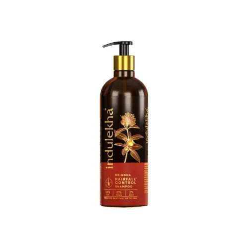 Image of Indulekha Bringha Shampoo, Proprietary Ayurvedic Medicine For Hair Fall, Free From Parabens, Synthetic Dyes And Syntheti