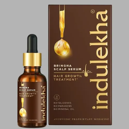 Image of indulekha Bringha Hair Growth Treatment Scalp Hair Boost Serum (30 ml)
