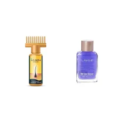 Indulekha Oil 100ml & Lakme Remover 27ml