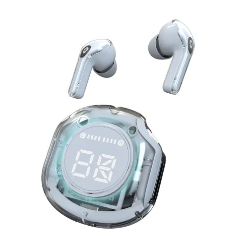 Image of INEFABLE TWS UltraPods Pro True Wireless Bluetooth Headset, Touch Control, Type C Port, Immersive Sound Experience - Whi