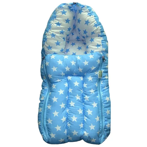 Image of Infans Mini Baby Bed, Sleeping Bag & Carry Nest Cotton