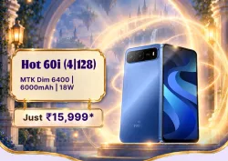 Infinix HOT 60i 5G (128GB, 4GB RAM) @ ₹15,999 on Flipkart Big Billion Day Sale