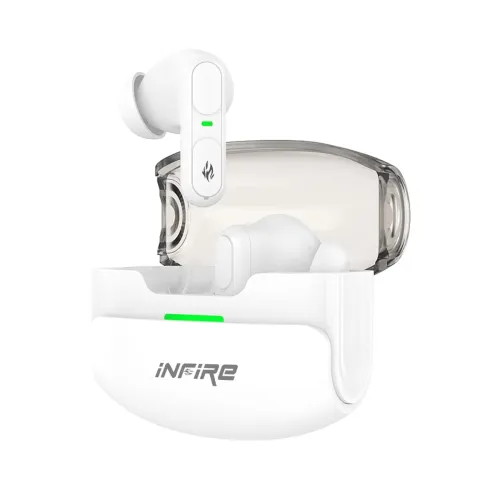 Image of iNFiRe FireBuds 65 TWS Earbuds (50H Playtime, ENC, Quad Mic) 
