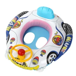 Safe Inflatable Swimming Tube Float for Kids Car