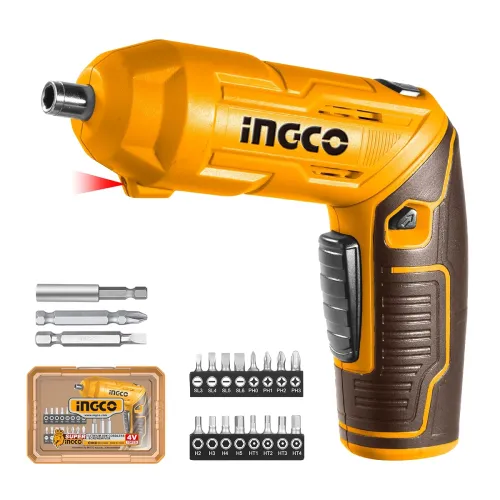 Image of INGCO Cordless Screwdriver Drill Driver Set