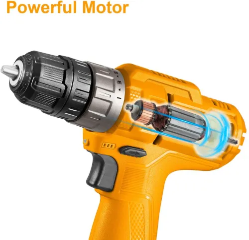 Image of INGCO Power Tools 12V Cordless Drill with 1 Pcs 1.5Ah Battery Cordless Drill (10 mm Chuck Size)