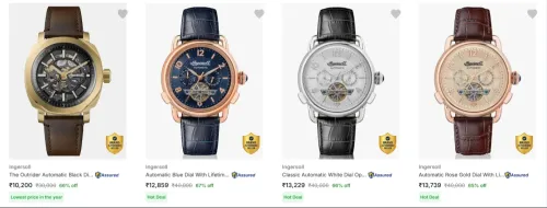 Image of Ingersoll Men's Wrist Watches at minimum 60% Discount 